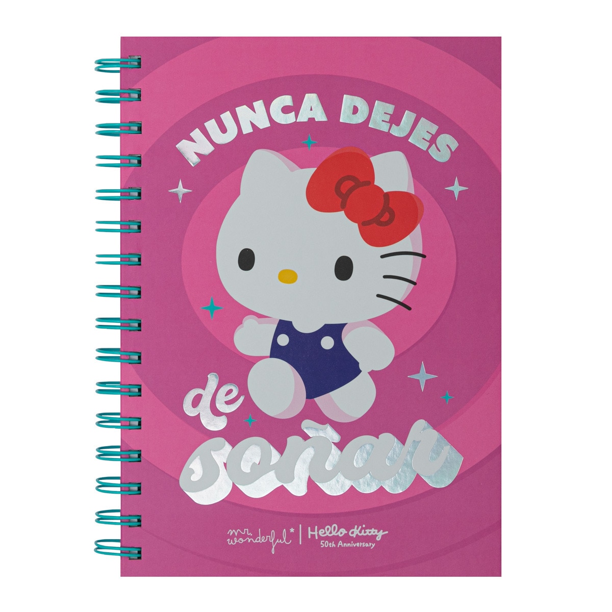 Libreta A5 Hello Kitty x Mr Wonderful: Nunca dejes de soñar 1
