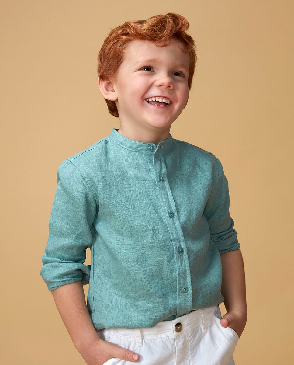 Gocco: Camisa con rayas manga larga Niño | El Palacio de Hierro