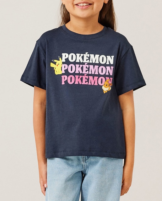 Imagen 0 de Camiseta de niña de manga corta de POKEMON