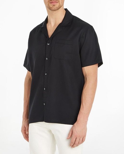 Imagen 0 de Camiseta de pijama lisa de hombre