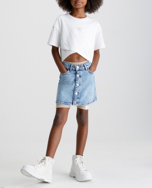 Imagen 0 de Falda Denim de niña