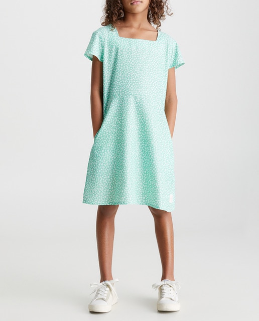 Imagen 0 de Vestido de niña  de manga corta