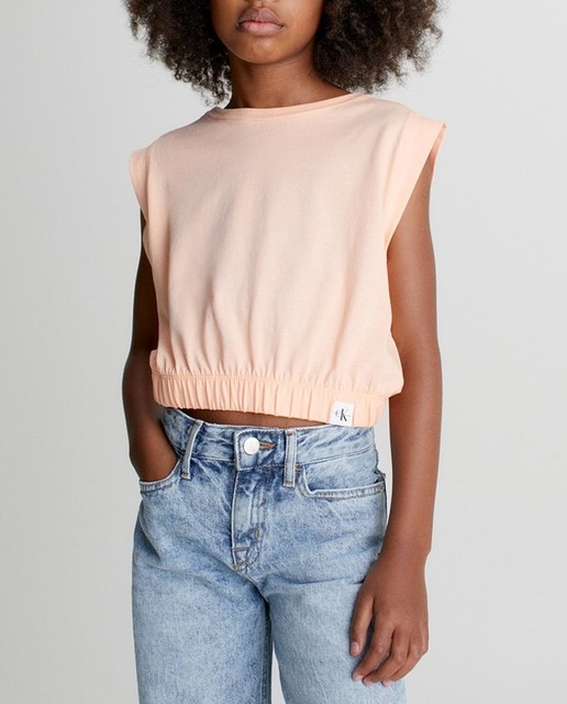 Imagen 0 de Camiseta de niña  sin Mangas