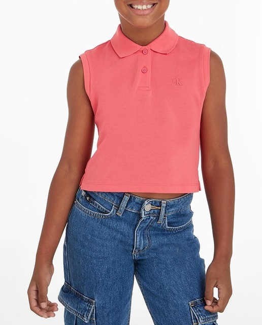 Imagen 0 de Polo de niña  Sin Mangas