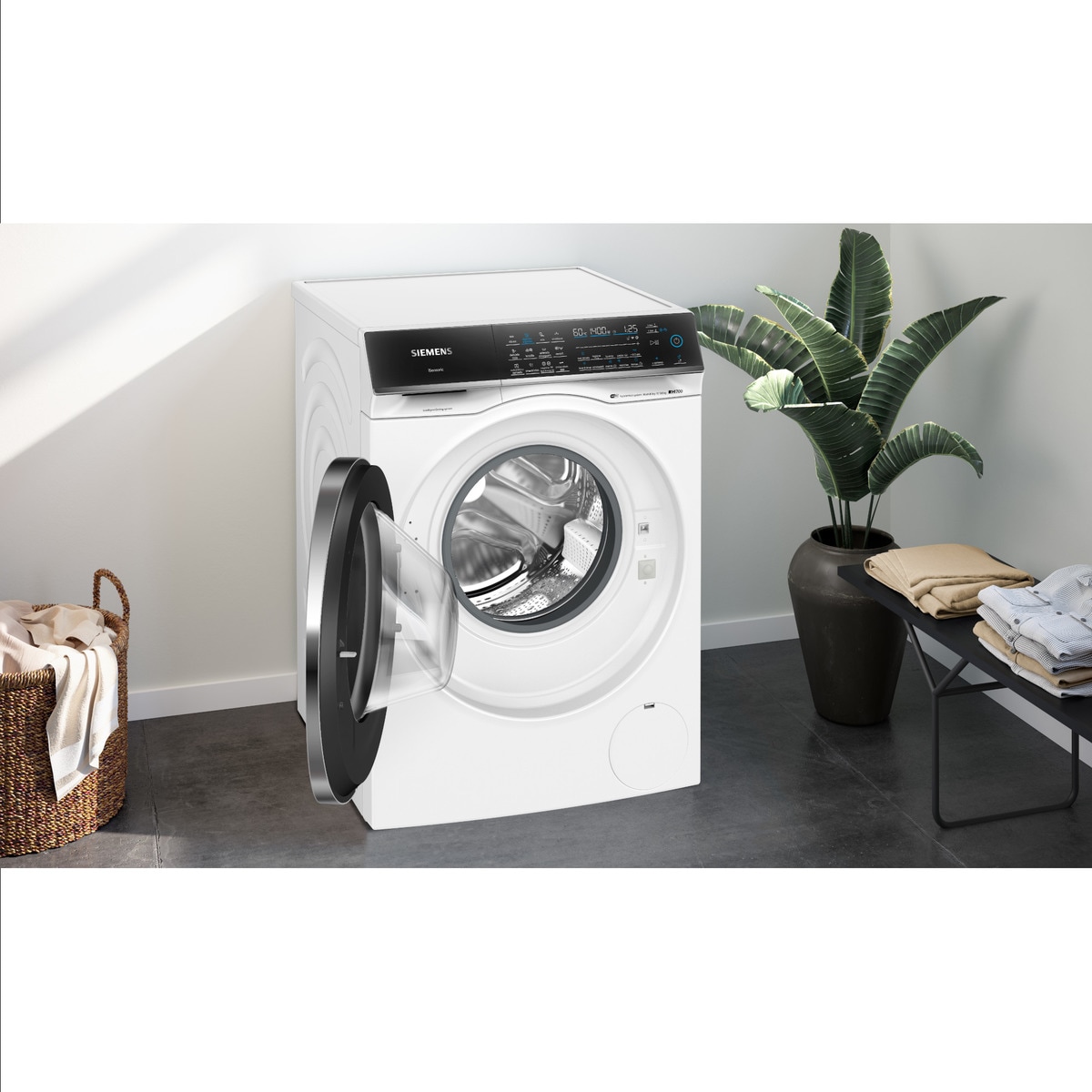Lavadora secadora Siemens 10,5 kg / 1.400 rpm, i-Dos - WN54C2A0ES Blanco-11