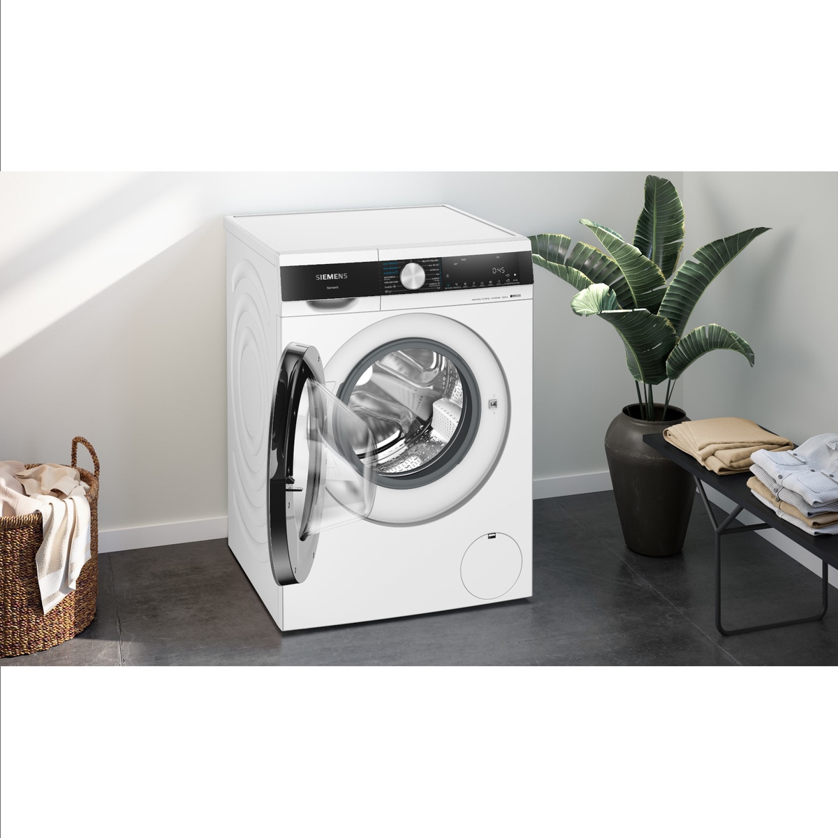 Lavadora secadora Siemens 10 kg/ 1.400 rpm - WN44G2A0ES Blanco-11