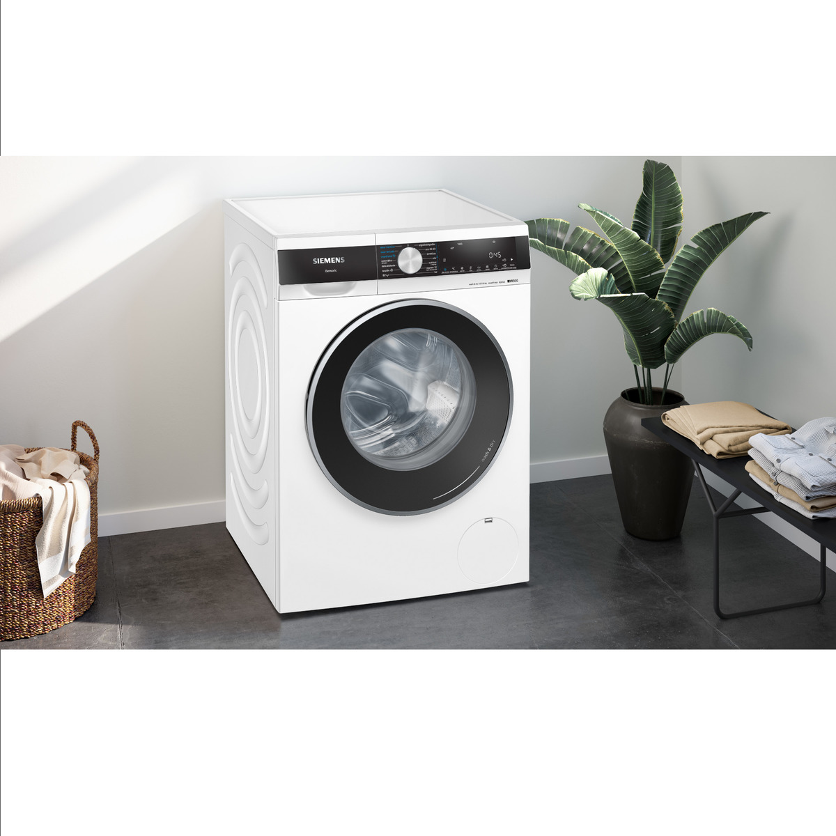 Lavadora secadora Siemens 10 kg/ 1.400 rpm - WN44G2A0ES Blanco-10