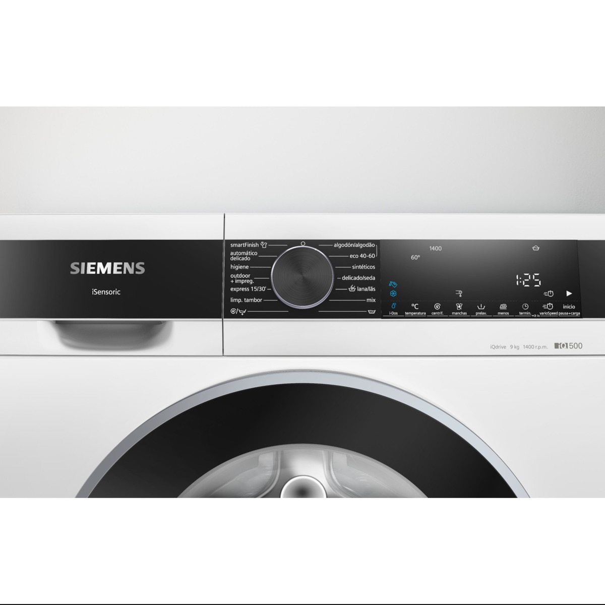 Lavadora Siemens 9 kg/ 1.400 rpm - WG44G2F1ES Blanco-5