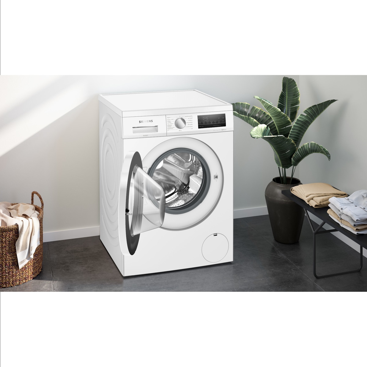 Lavadora Siemens 9 kg/ 1.400 rpm - WU14UT62ES Blanco-7
