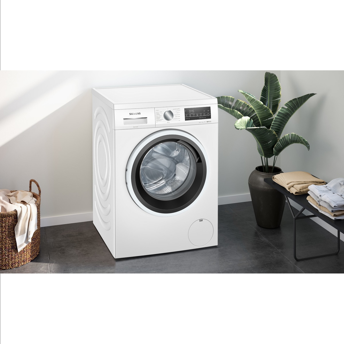 Lavadora Siemens 9 kg/ 1.400 rpm - WU14UT62ES Blanco-6