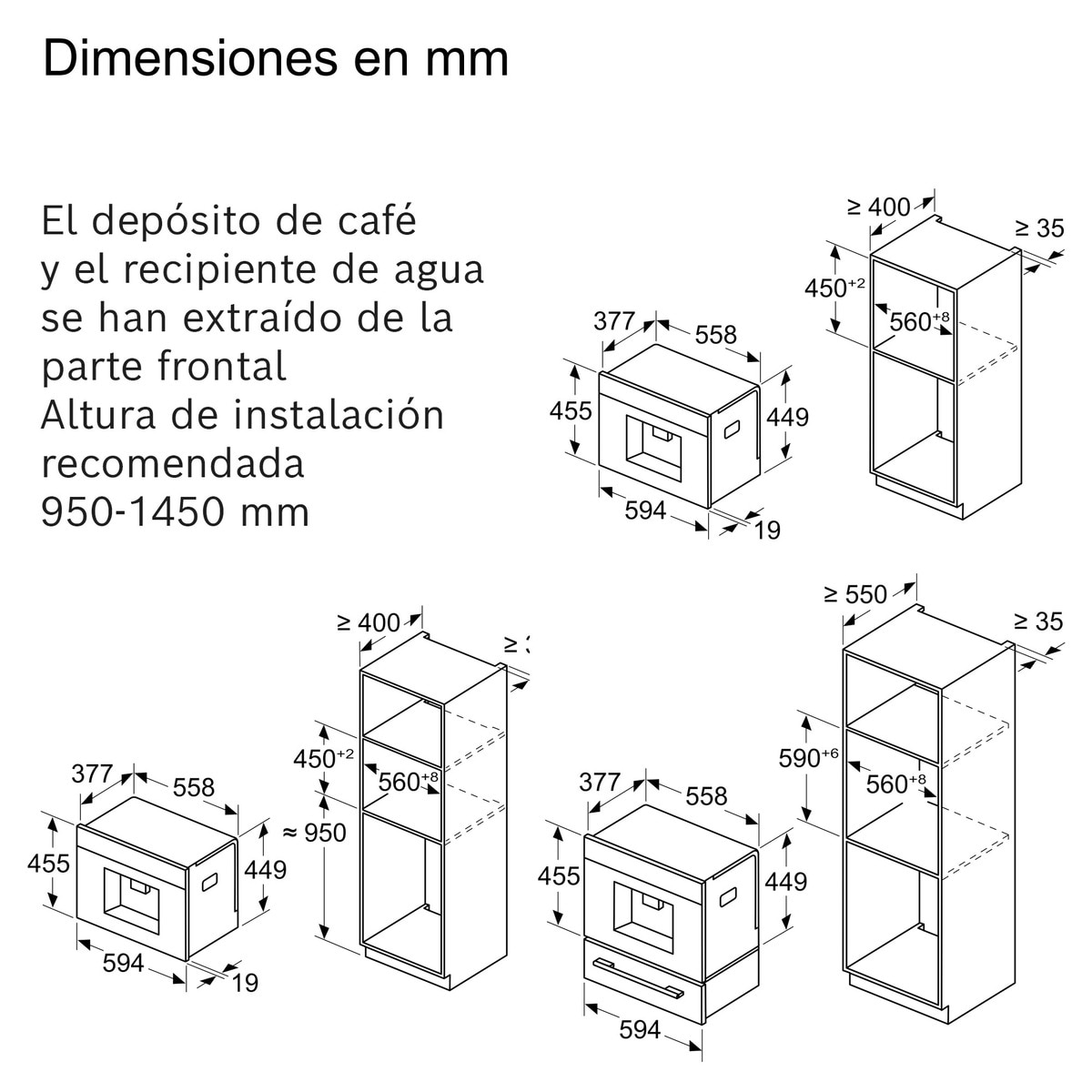 Máquina de Café Automática Encastrável Siemens iQ700CT718L1B0 - Preto Vidro preto-14
