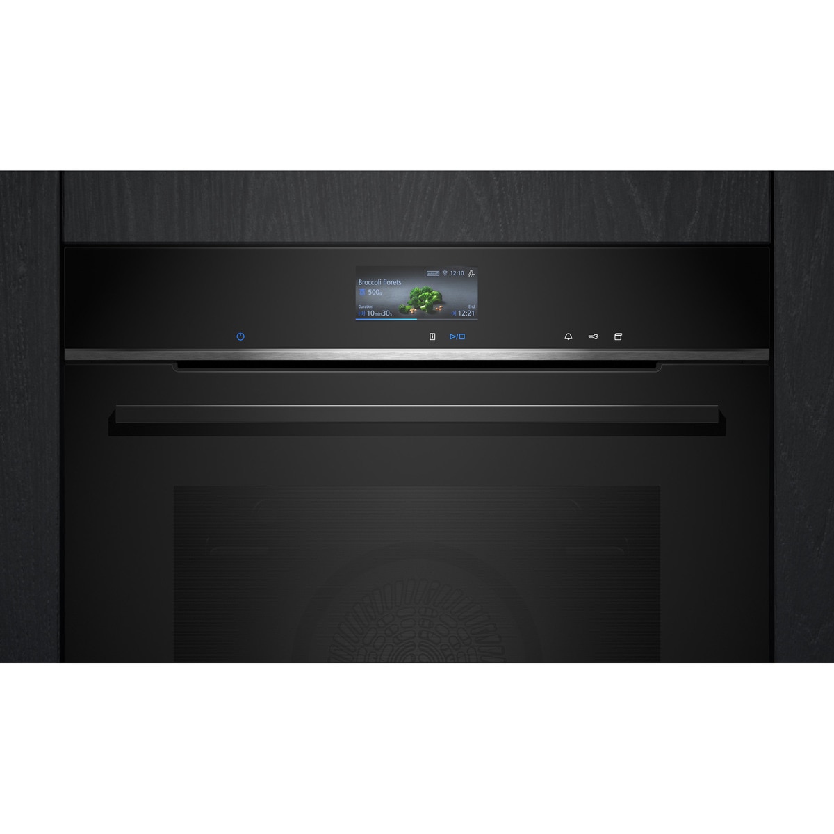 Horno multifunción Siemens función vapor - HS736G3B1 Negro-3
