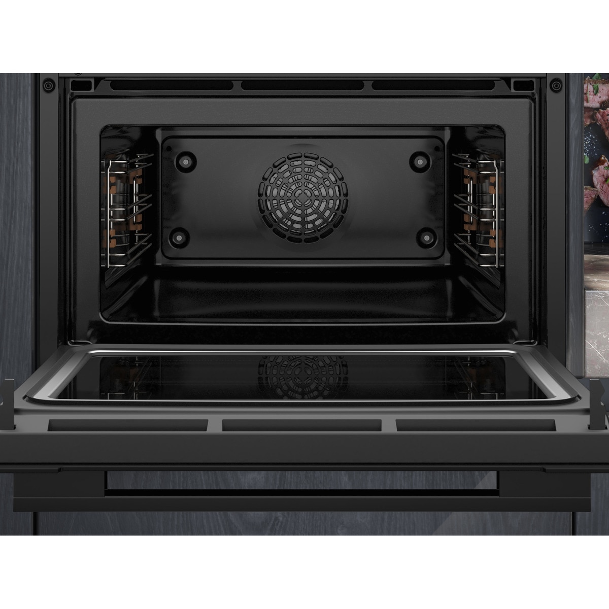 Horno compacto Siemens - CM724G1B1 Negro-4