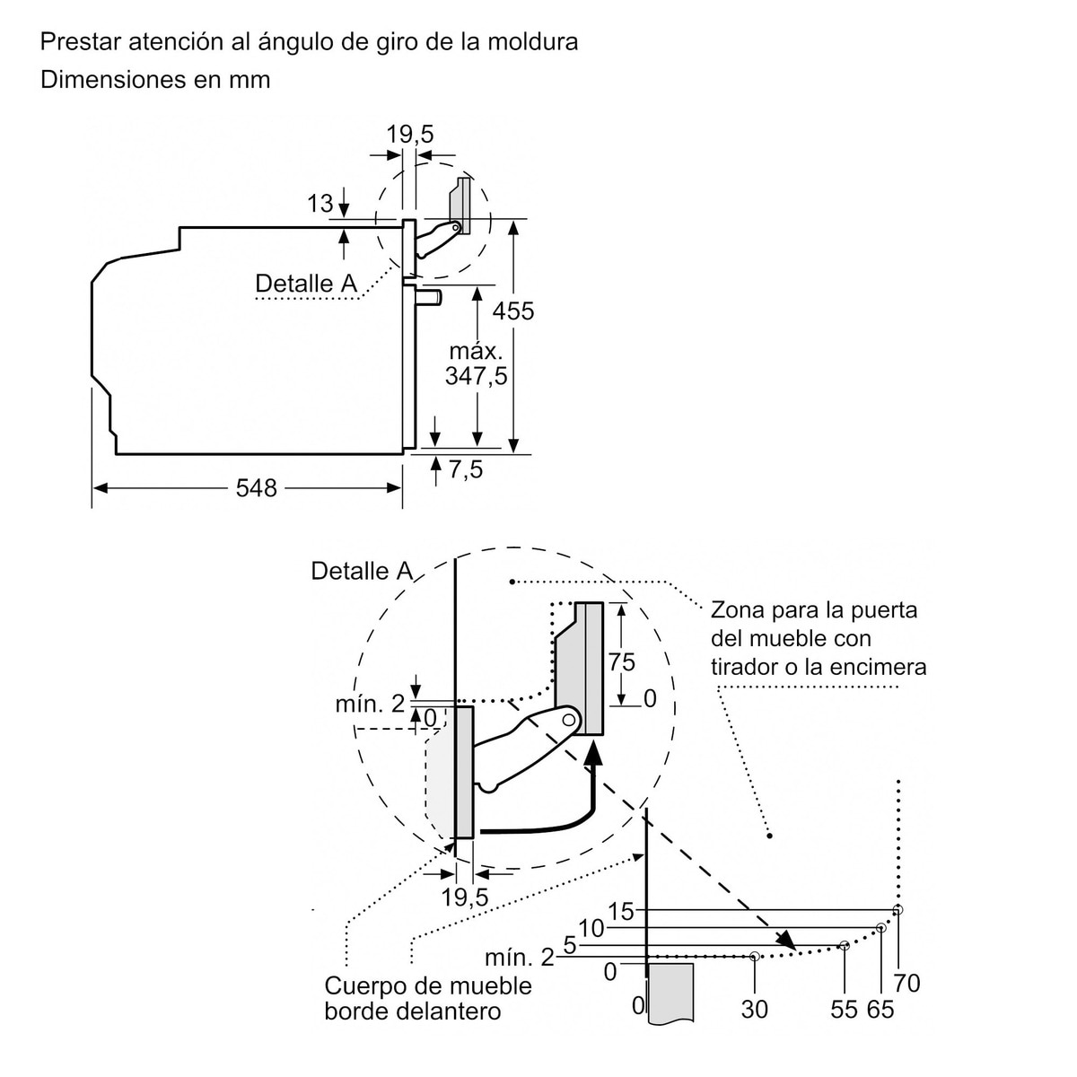 Horno compacto Siemens con función vapor 100% - CS736G1B1 Negro-11