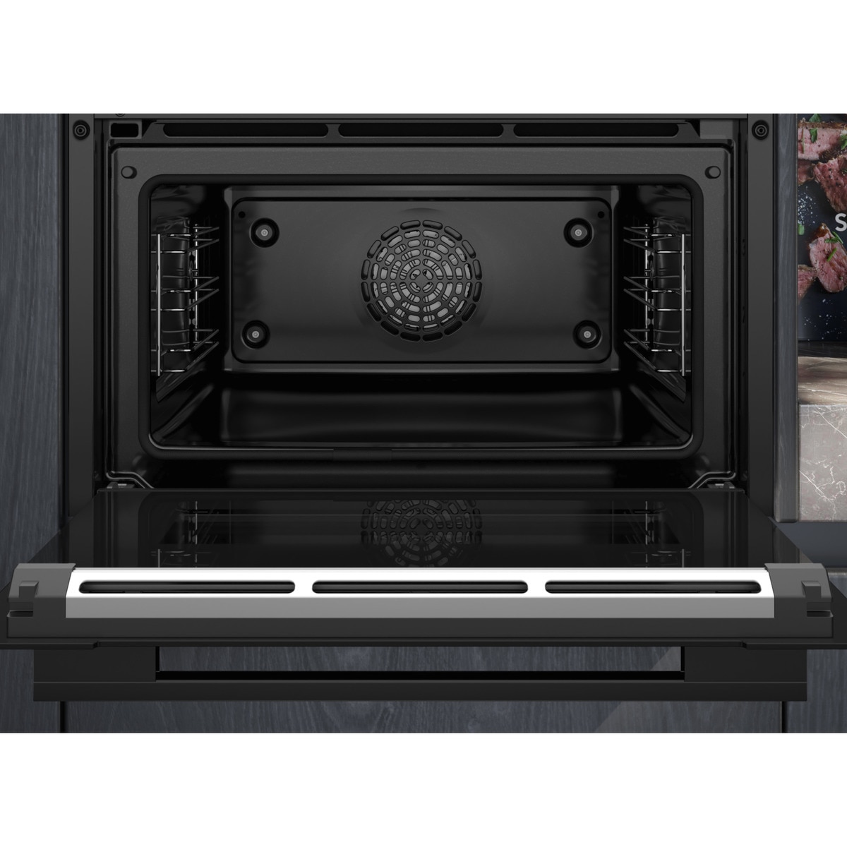 Horno compacto Siemens pirolísis - CB774G1B1 Negro-4