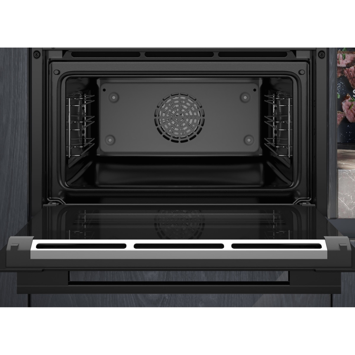 Horno compacto Siemens recetas cookControl Plus - CB734G1B1 Negro-4