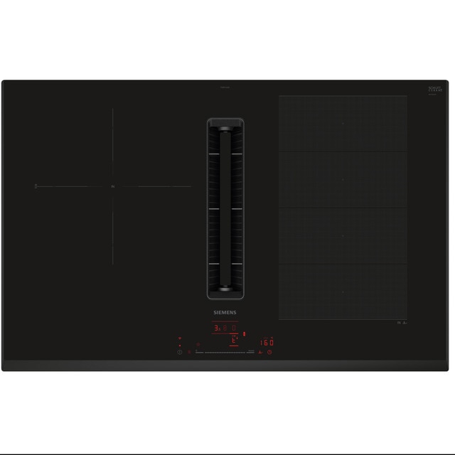 Imagen 0 de Placa inducción Siemens con extractor integrado, 4 zonas de cocción - EX851HJ26E