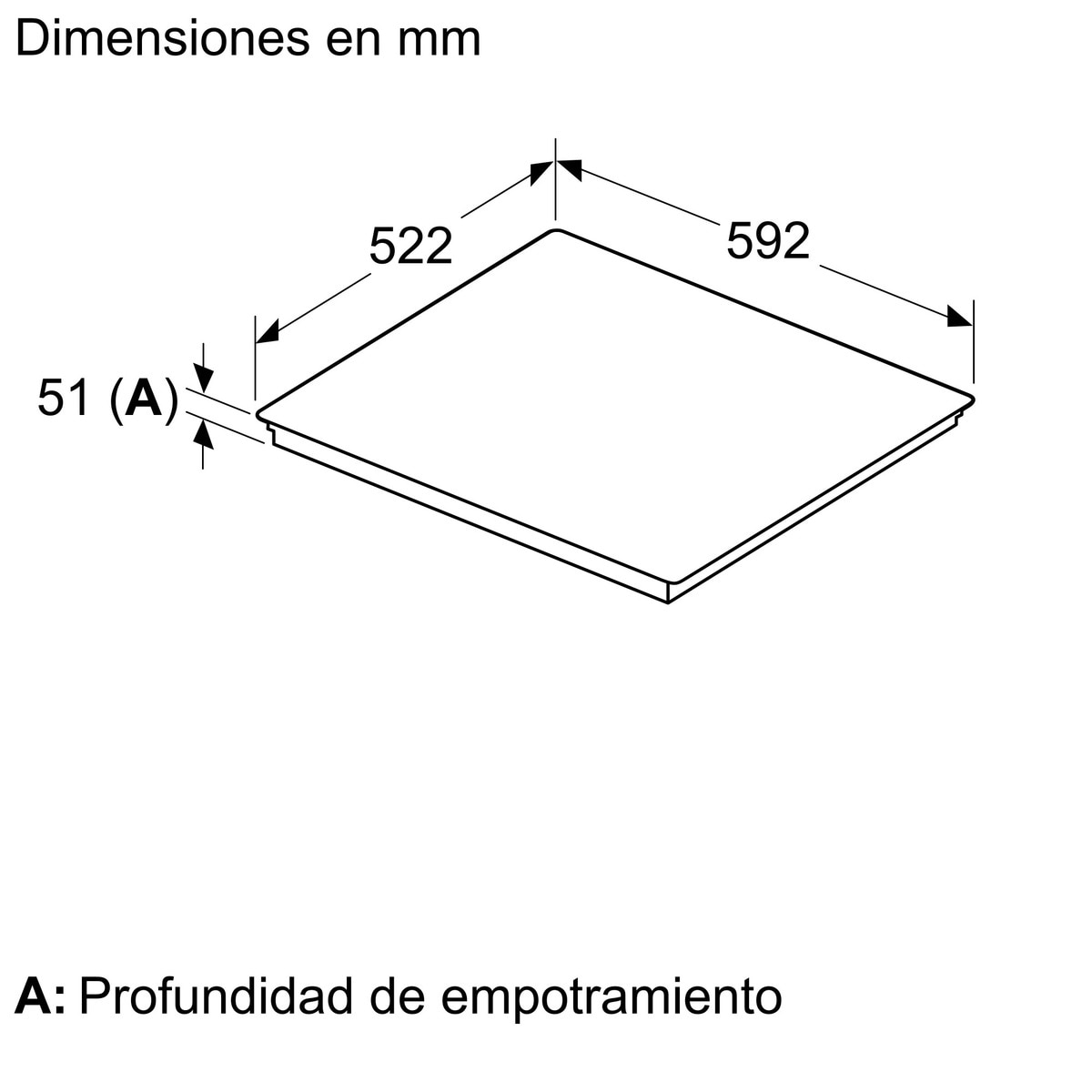 Placa inducción Siemens con 3 zonas de cocción - EH631HCC1E Negro-6