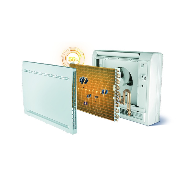 Aire acondicionado suelo Haier Inverter 3.612 frig/h y 4.042 kcal/h - AF42S2SD1FA(H) Blanco-3