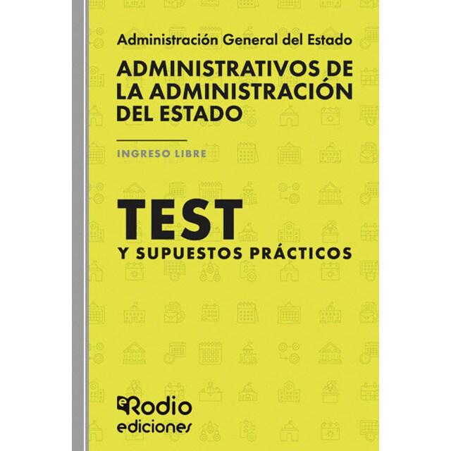 Imagem 0 de Administrativos de la Administración del Estado. Test y Supuestos prácticos. (Capa mole)