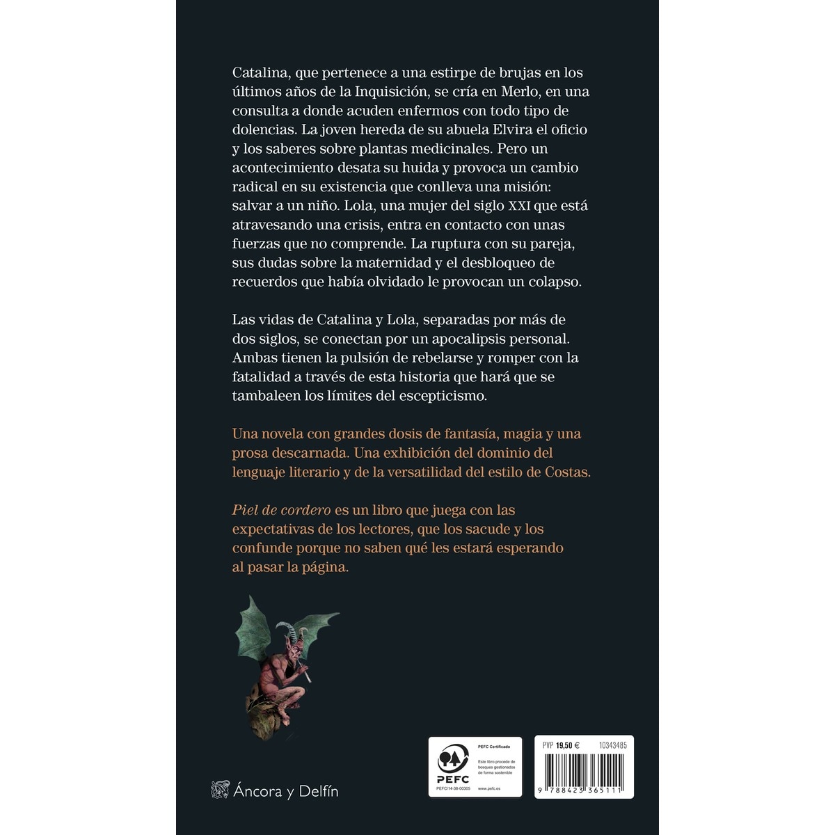 Piel de cordero (Capa mole com abas) 3