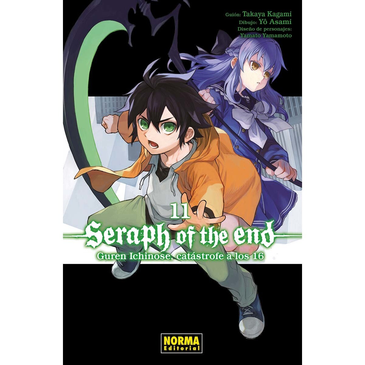 SERAPH OF THE END 11: GUREN ICHINOSE, CATASTROFE A LOS 16 1