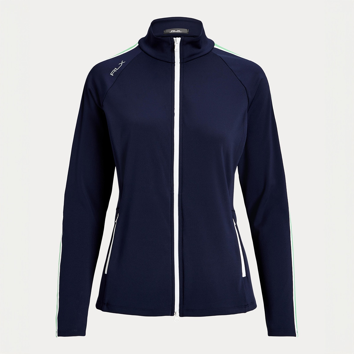 Casaco de Malha Interlock de Mulher Polo Golf Azul-marinho-5