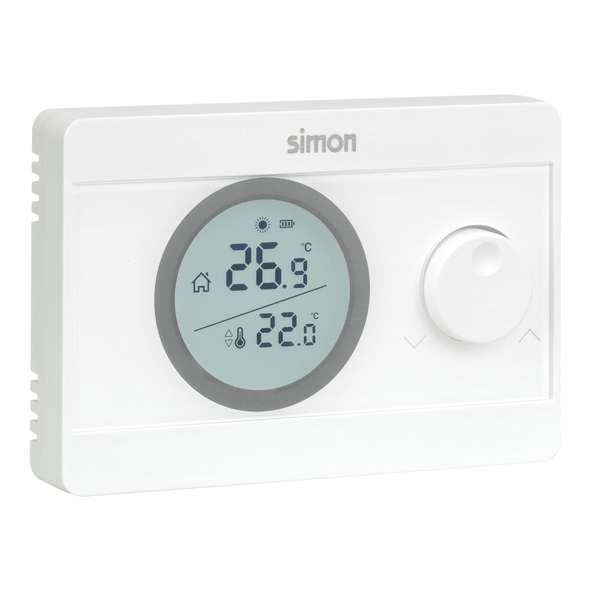 Termostato Digital On/Off Simon Blanco-1