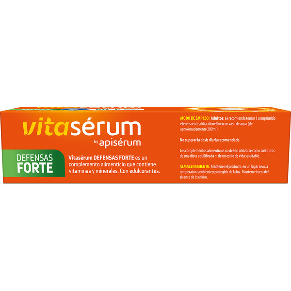 Defensas Forte Vitamin C (600 mg) D3 Selen und Zink 15 Tabletten Brausetabletten