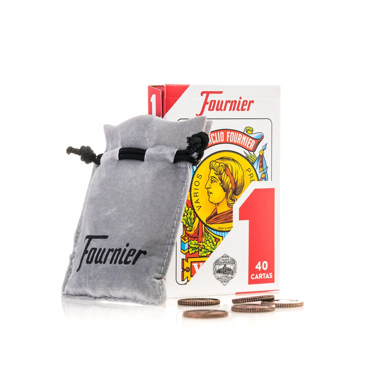 Set de Mus Baraja Fournier con Amarracos 3