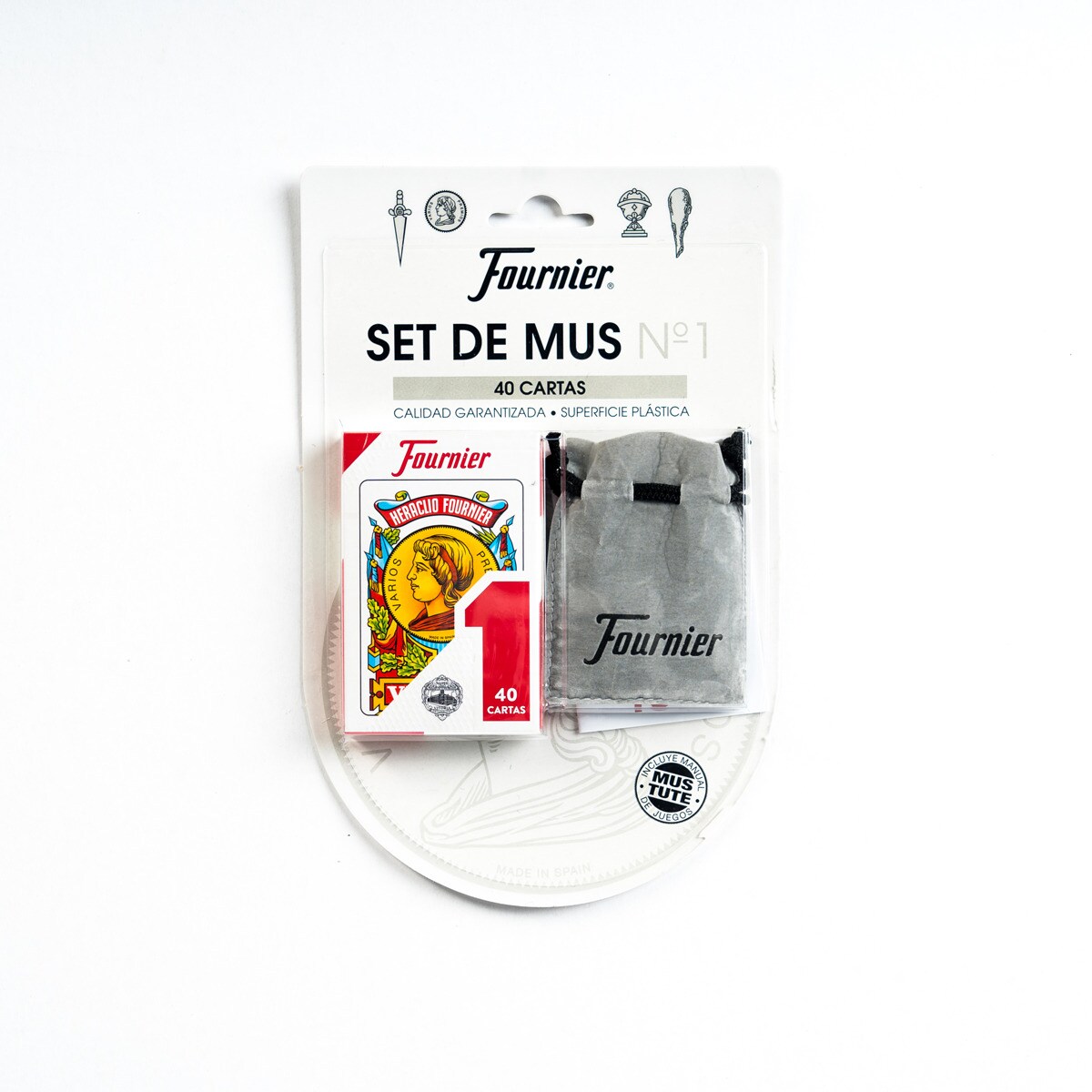 Set de Mus Baraja Fournier con Amarracos 2