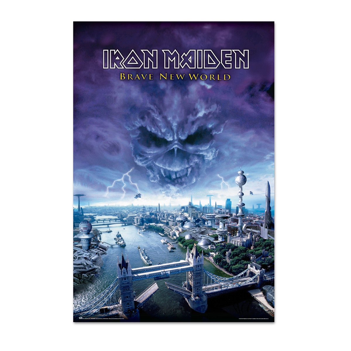 Poster Brave New World Iron Maiden 1