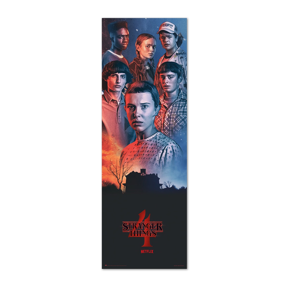 Poster Porta Stranger Things T4 1
