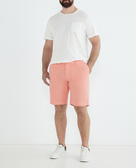 Imagen 0 de Bermuda de hombre algodón lino  tallas grandes