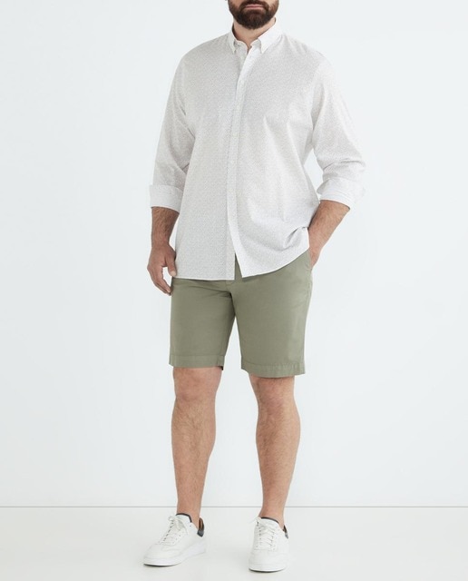 Imagen 0 de Camisa de hombre classic fit estampada tallas grandes