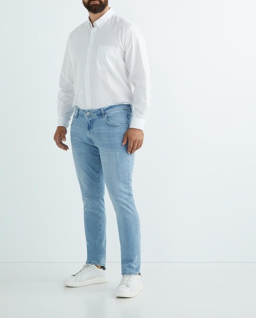 Imagen 0 de Pantalón denim de hombre Powerflex tallas grandes