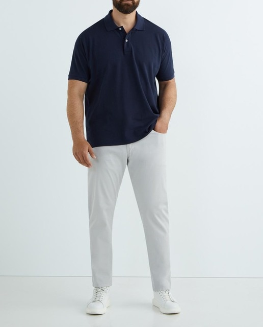 Imagen 0 de Pantalón de hombre cinco bolsillos texturizadotallas grandes