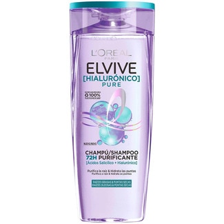 Shampoo Hialurónico Pure embalagem 400 ml - Elvive
