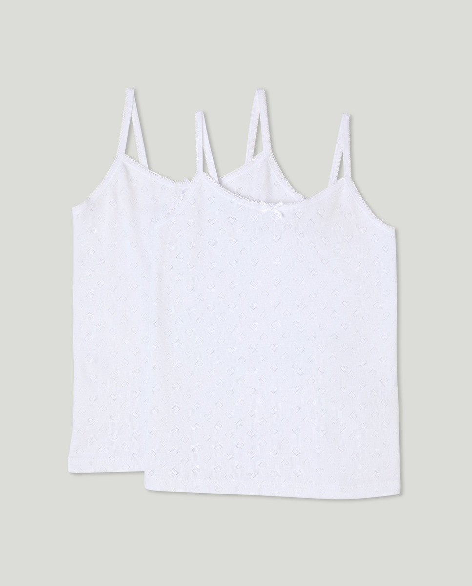 Pack de Duas T-shirts Branco-1