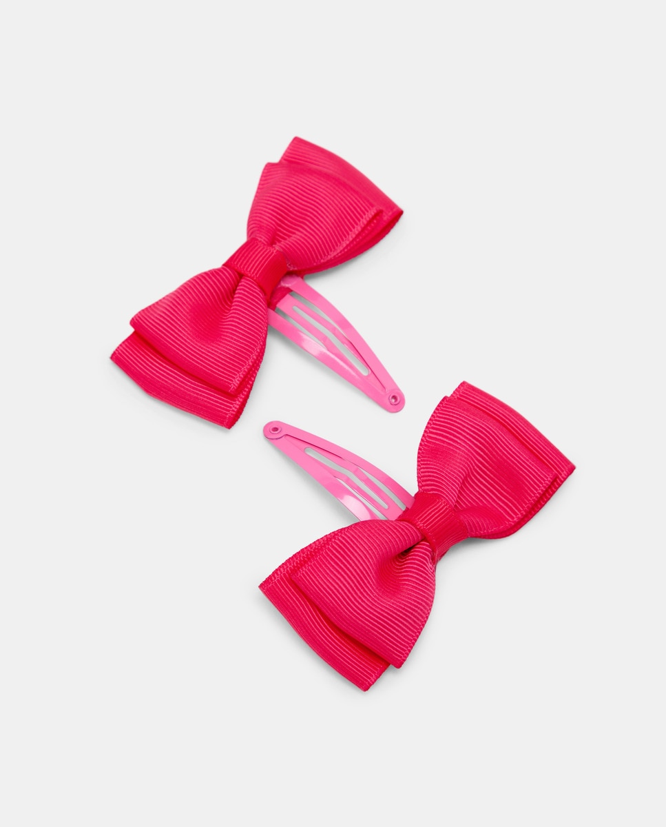 Pack de Ganchos com Laço 240 Fúcsia-2