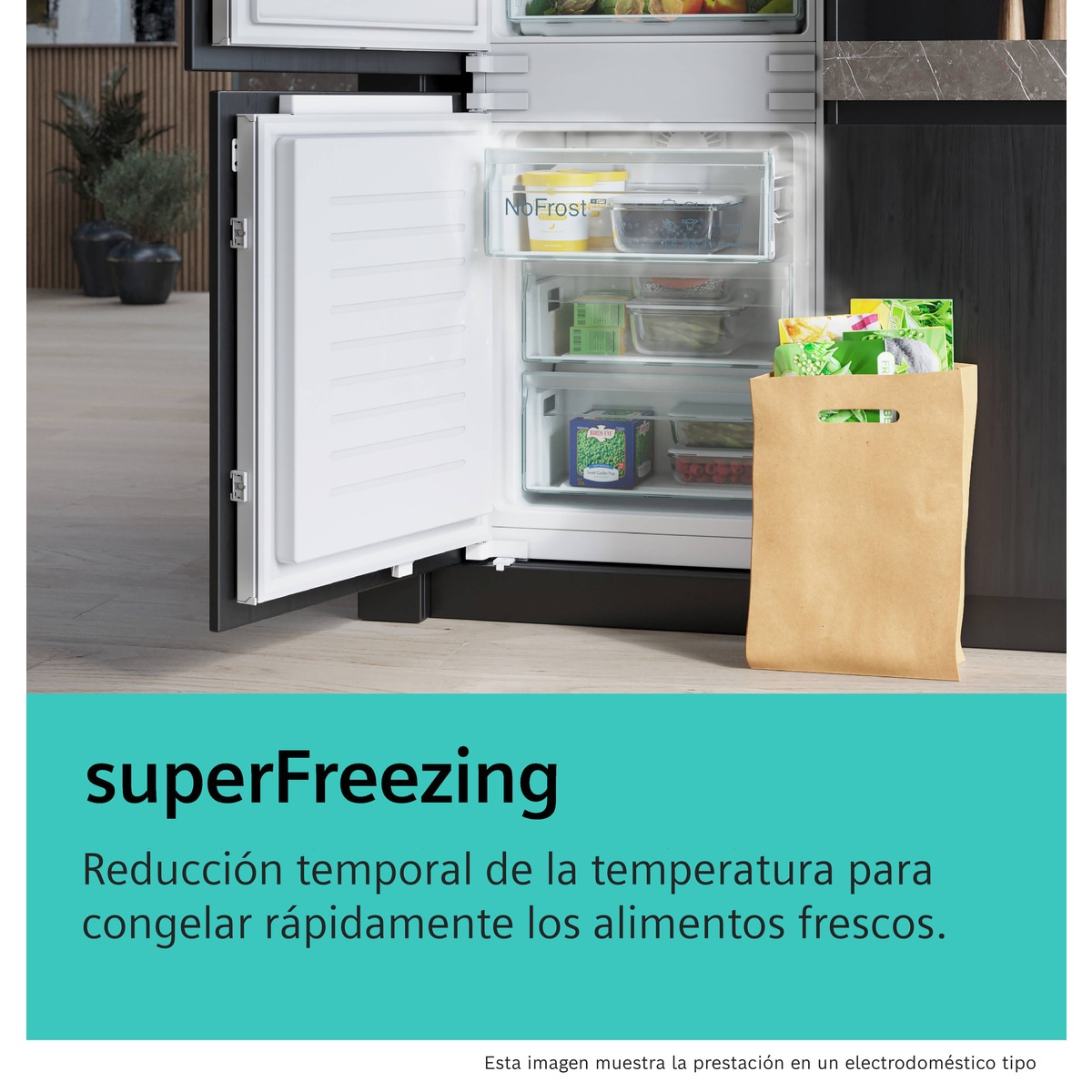 Frigorífico Combi Siemens No Frost - KG36N2WCF Blanco-13