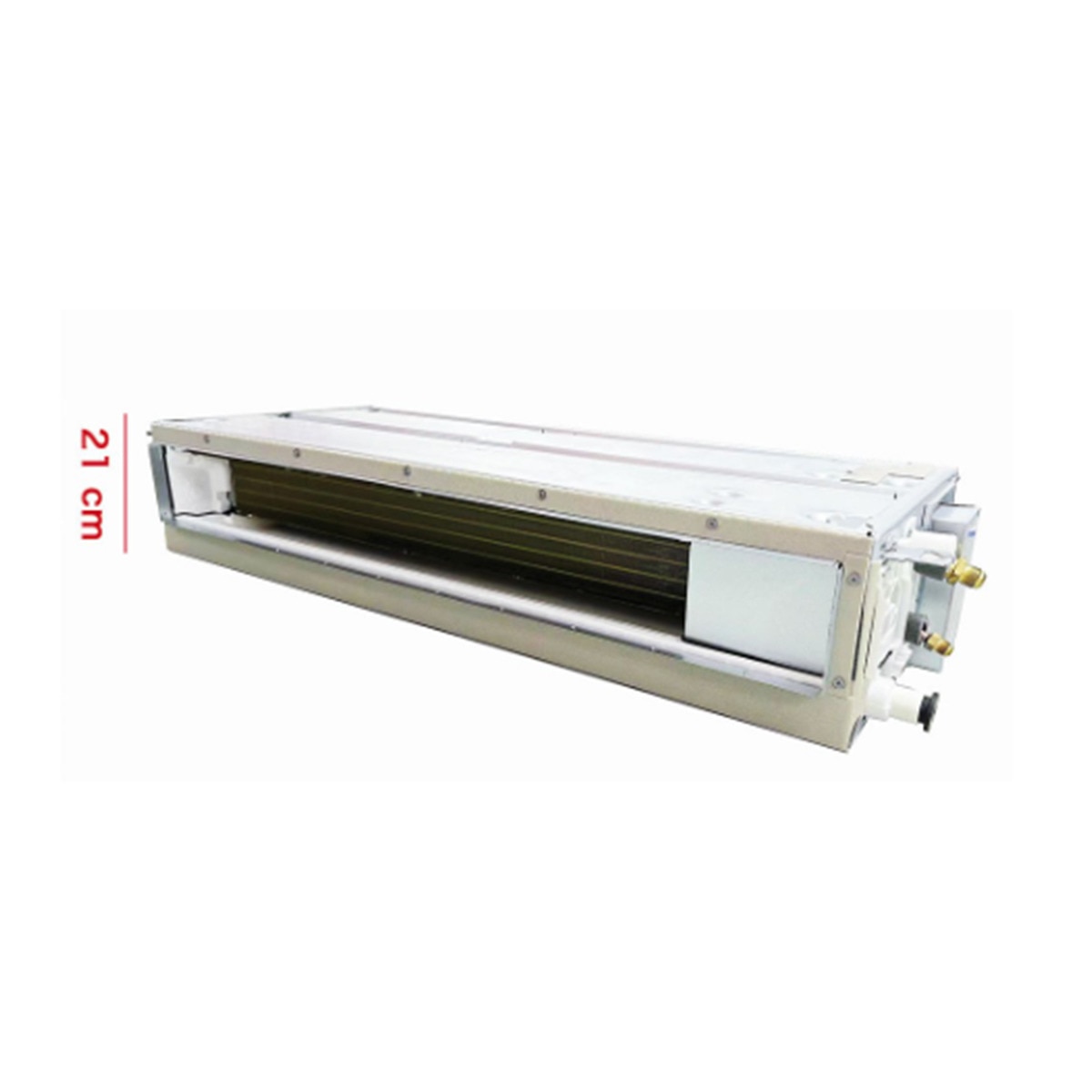 Aire acondicionado conducto Toshiba Inverter 4.300 frig/h y 4.558 kcal/h - SUZUKA SLIM DI 56 Inox-2
