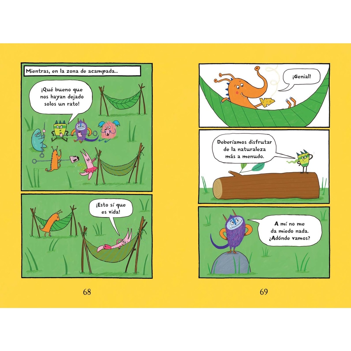 Los monstruos van de acampada - LIBRO 9 (Capa mole) 4