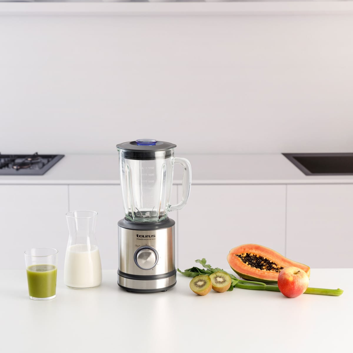 Batidora de vaso Taurus Power Magnum 1600 con 1,75 litros de capacidad Inox-8