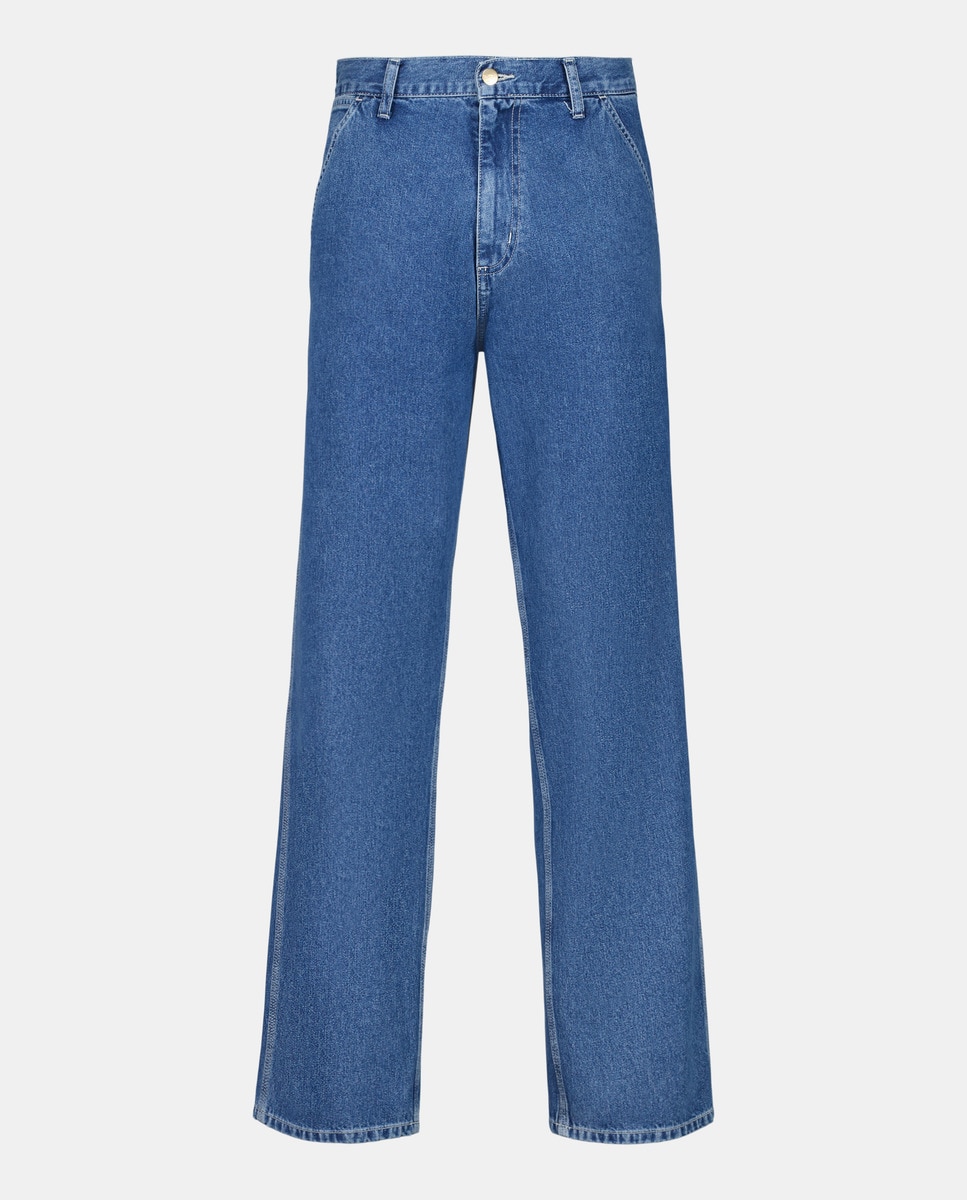 Jeans Work Straight Azul-4