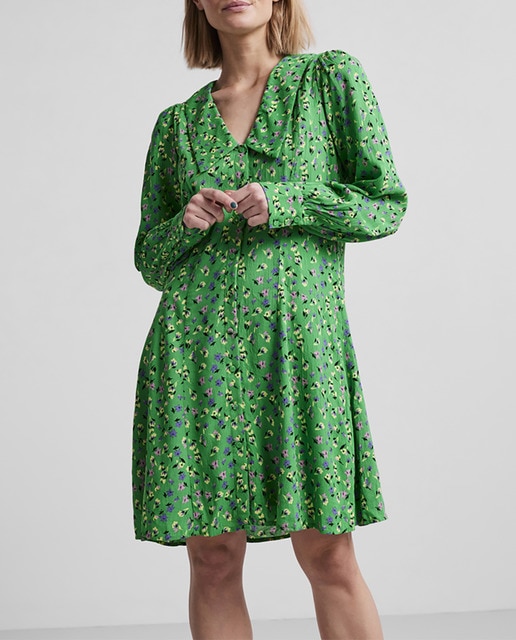 Imagen 0 de Vestido corto de mujer camisero.