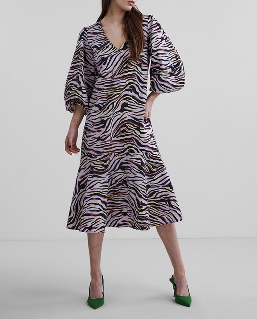 Imagen 0 de Vestido de mujer midi estampado