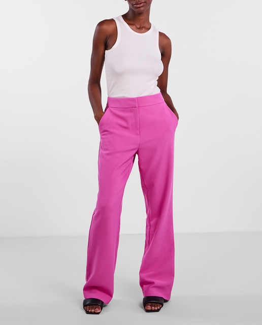 Imagen 0 de Pantalón de mujer recto  liso tiro medio