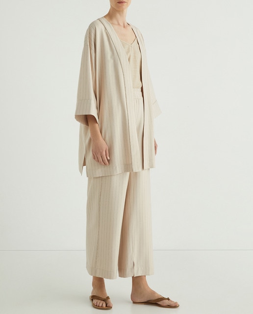 Imagen 0 de Pantalón mujer tiro alto raya diplomática