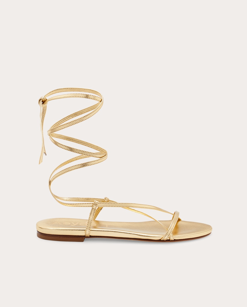 Imagem 0 de Sandálias Rasas Nettie em Pele